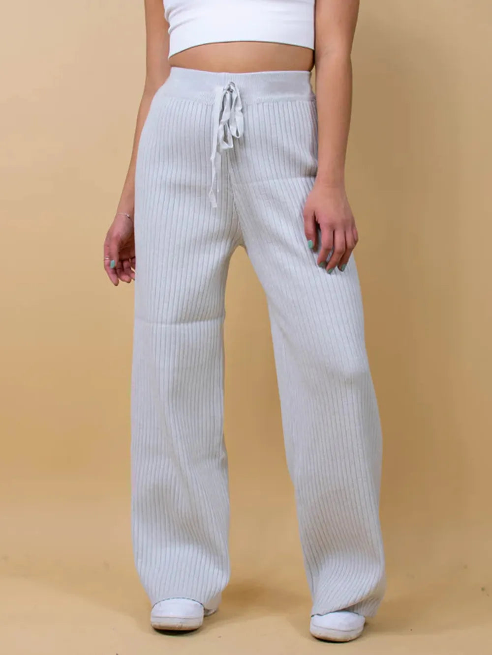 Ribbed Wide Leg Sweater Pants-pants-Krush Kandy, Women's Online Fashion Boutique Located in Phoenix, Arizona (Scottsdale Area)