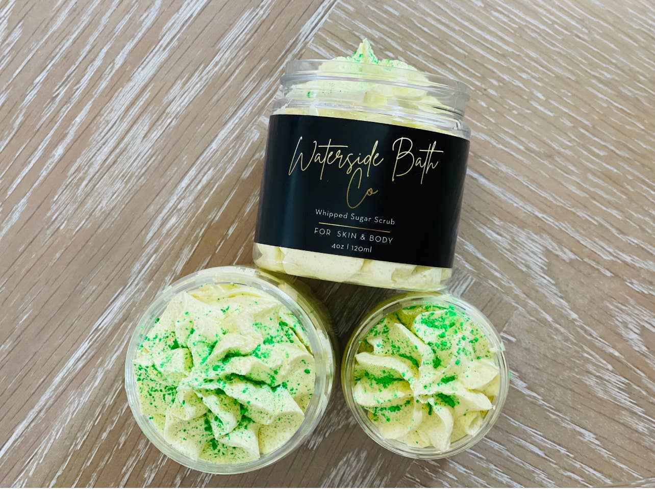 Lemonade Stand Whipped Sugar Scrub-Accessories-Krush Kandy, Women's Online Fashion Boutique Located in Phoenix, Arizona (Scottsdale Area)