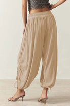 Drawstring Ruched Pants-Krush Kandy, Women's Online Fashion Boutique Located in Phoenix, Arizona (Scottsdale Area)