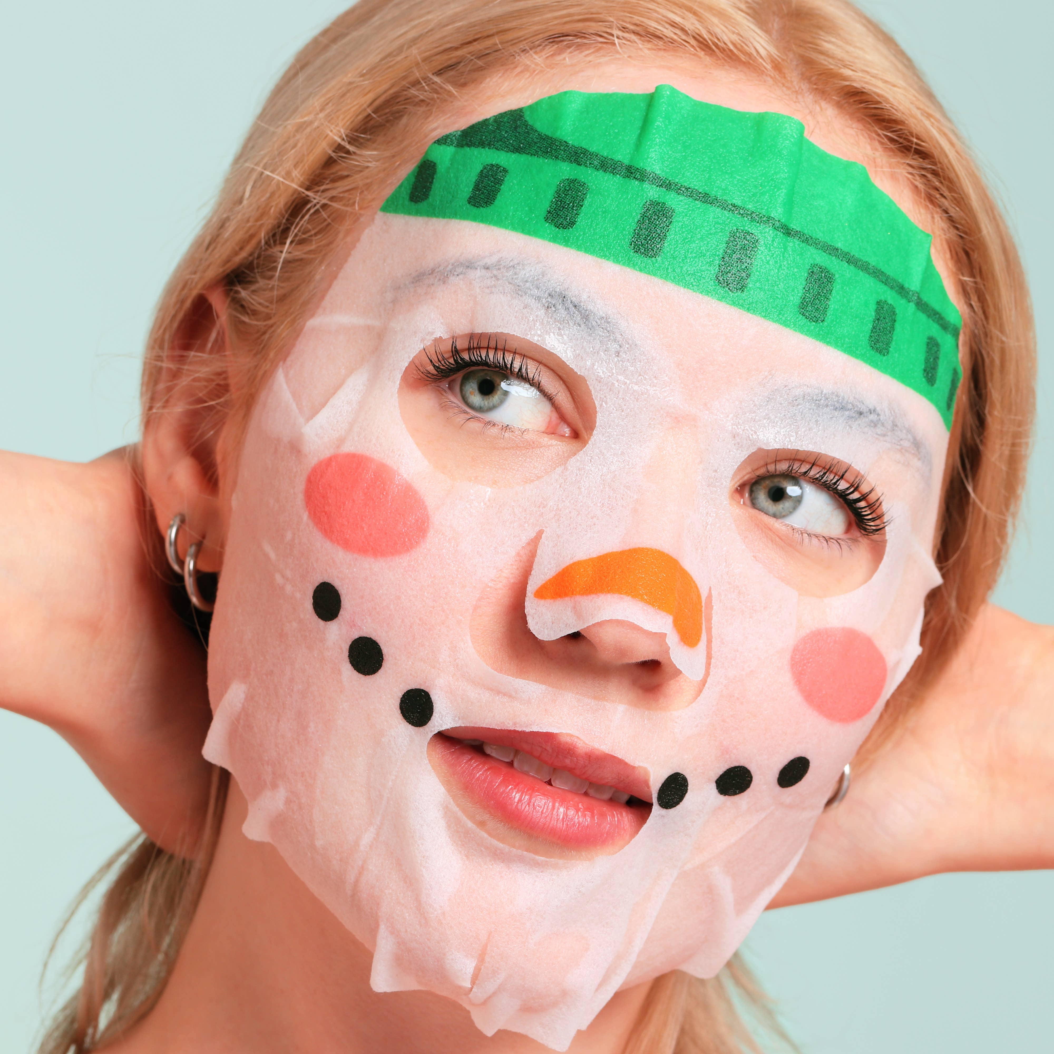 Christmas Holiday Santa's WorkShop Facial Masks-Accessories-Krush Kandy, Women's Online Fashion Boutique Located in Phoenix, Arizona (Scottsdale Area)