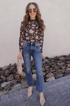 KANCAN Bella Vista High-Rise Crop Flare Jeans-Jeans-Krush Kandy, Women's Online Fashion Boutique Located in Phoenix, Arizona (Scottsdale Area)