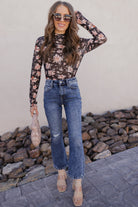 KANCAN Bella Vista High-Rise Crop Flare Jeans-Jeans-Krush Kandy, Women's Online Fashion Boutique Located in Phoenix, Arizona (Scottsdale Area)