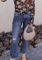 KANCAN Bella Vista High-Rise Crop Flare Jeans-Jeans-Krush Kandy, Women's Online Fashion Boutique Located in Phoenix, Arizona (Scottsdale Area)