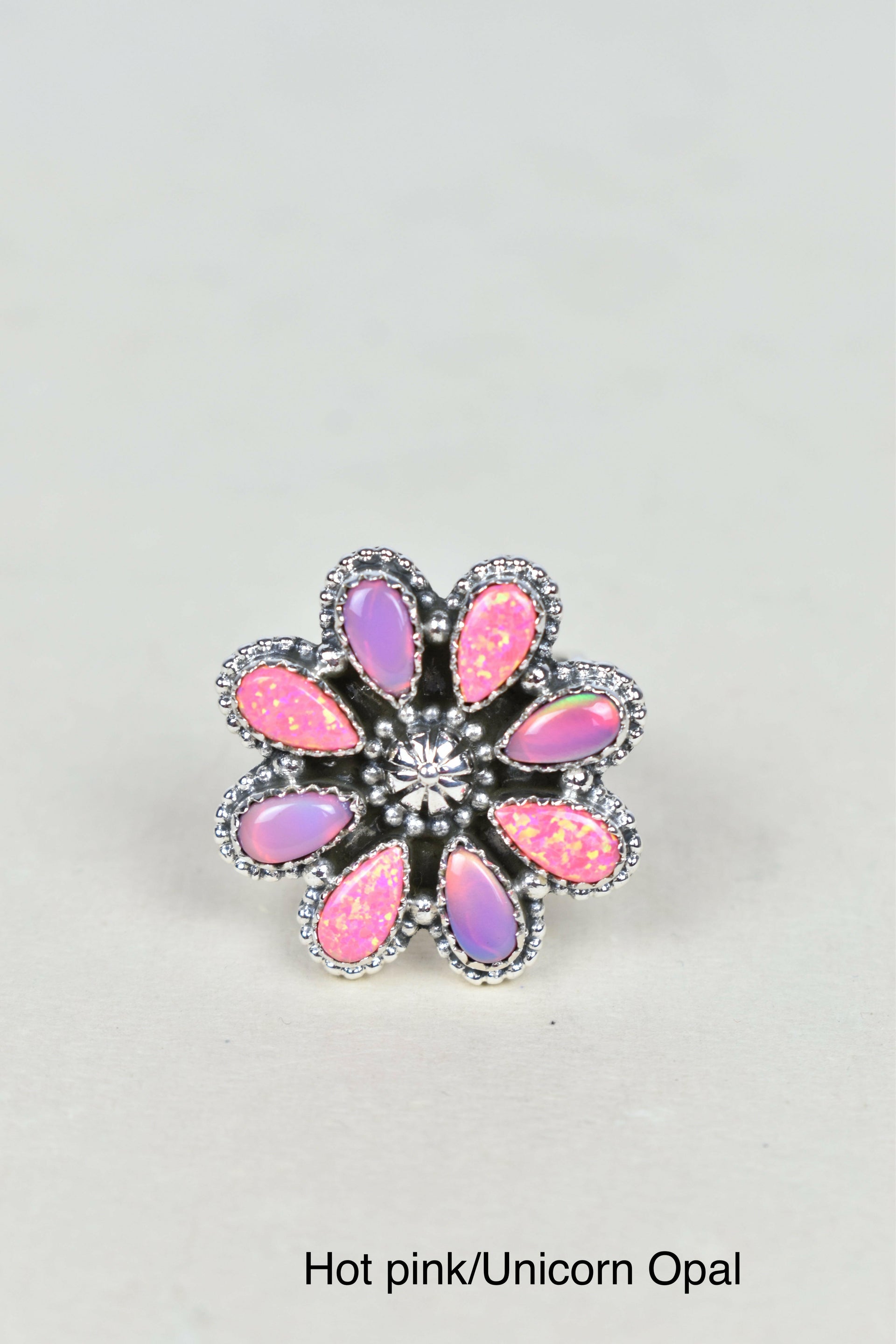 A Daisy A Day Keeps The Blues Away Ring-Cluster Rings-Krush Kandy, Women's Online Fashion Boutique Located in Phoenix, Arizona (Scottsdale Area)