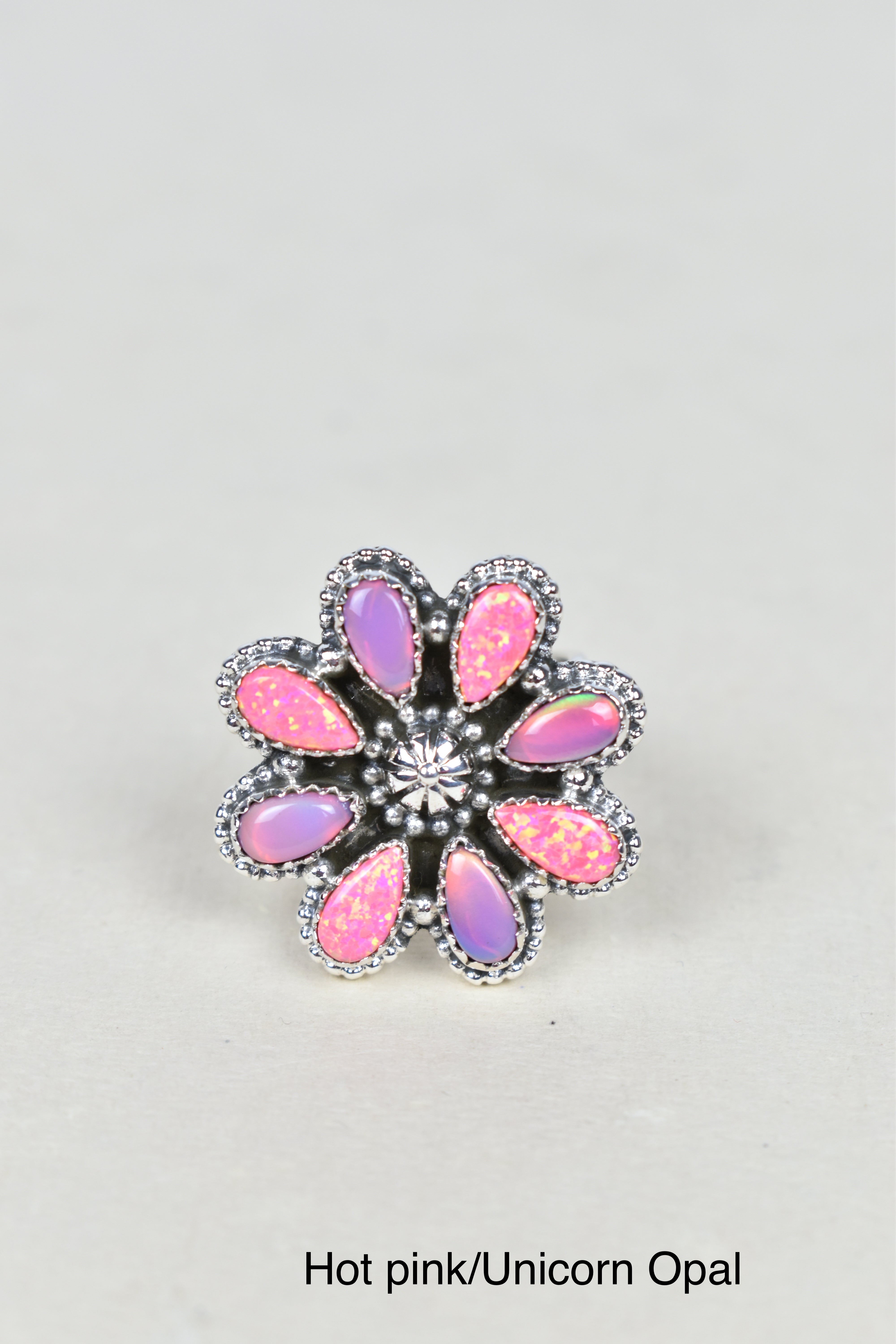 A Daisy A Day Keeps The Blues Away Ring-Cluster Rings-Krush Kandy, Women's Online Fashion Boutique Located in Phoenix, Arizona (Scottsdale Area)