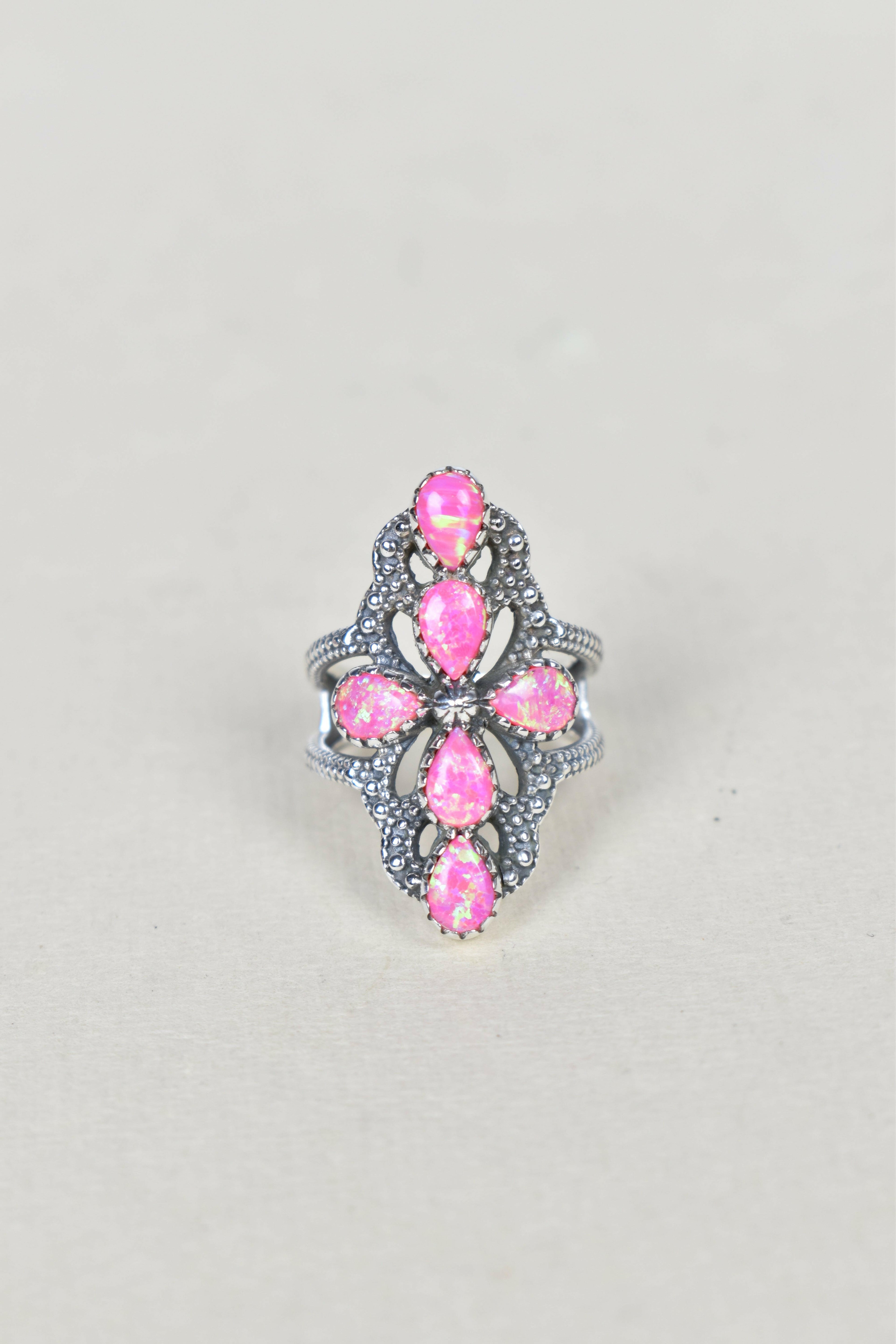 Victoria Sterling Silver Stone Crawler Ring-Crawler Rings-Krush Kandy, Women's Online Fashion Boutique Located in Phoenix, Arizona (Scottsdale Area)