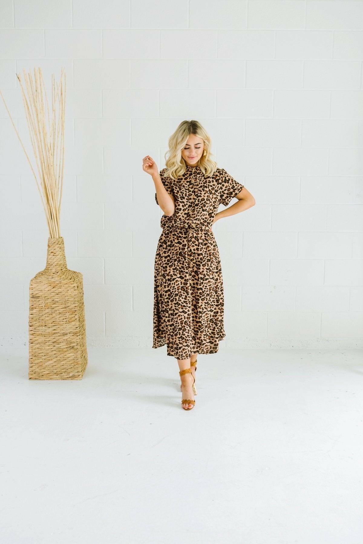 (S-2X, 3 Colors!) Animal Print Summer Dress-Dresses-Krush Kandy, Women's Online Fashion Boutique Located in Phoenix, Arizona (Scottsdale Area)