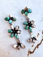 Dancing in a Field of Flowers Sterling Silver Earrings | PREORDER-Drop Earrings-Krush Kandy, Women's Online Fashion Boutique Located in Phoenix, Arizona (Scottsdale Area)