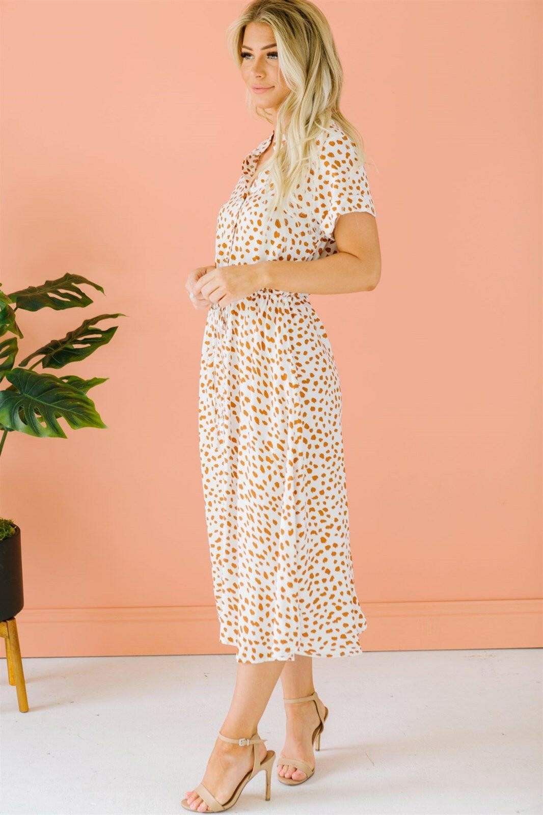 (S-2X, 3 Colors!) Animal Print Summer Dress-Dresses-Krush Kandy, Women's Online Fashion Boutique Located in Phoenix, Arizona (Scottsdale Area)