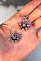 Kristyn's Aurora Opal Half Blossom Earrings-Cluster Rings-Krush Kandy, Women's Online Fashion Boutique Located in Phoenix, Arizona (Scottsdale Area)