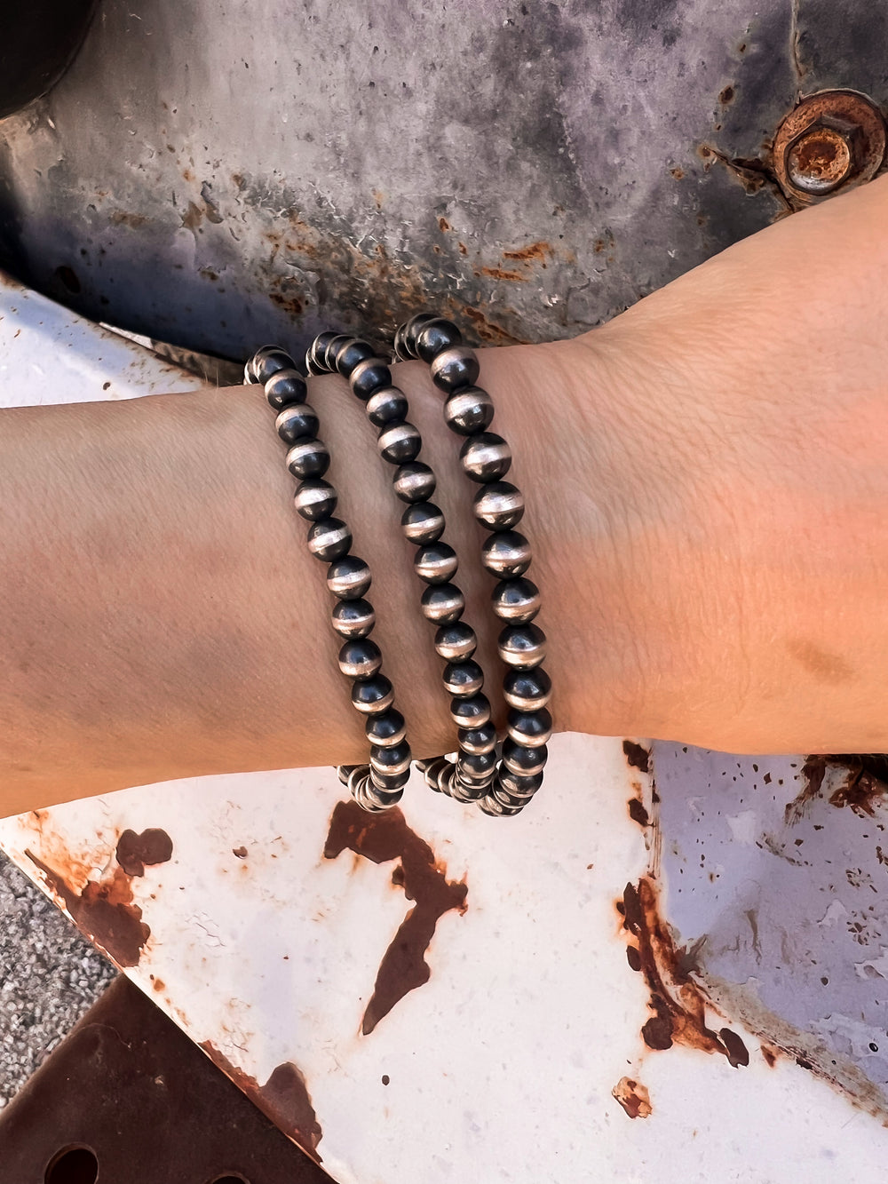 5mm Kandy Rain Desert Pearl Bracelets | KRUSH ORIGINAL-Bracelets-Krush Kandy, Women's Online Fashion Boutique Located in Phoenix, Arizona (Scottsdale Area)