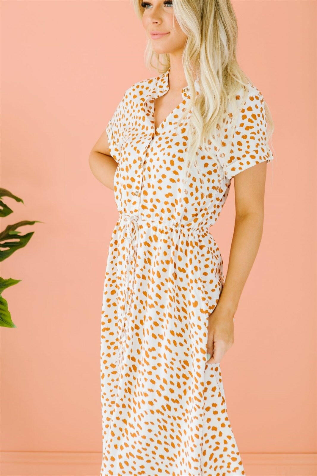(S-2X, 3 Colors!) Animal Print Summer Dress-Dresses-Krush Kandy, Women's Online Fashion Boutique Located in Phoenix, Arizona (Scottsdale Area)