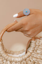 Boho Dainty Turquoise Ring-Dainty Rings-Krush Kandy, Women's Online Fashion Boutique Located in Phoenix, Arizona (Scottsdale Area)