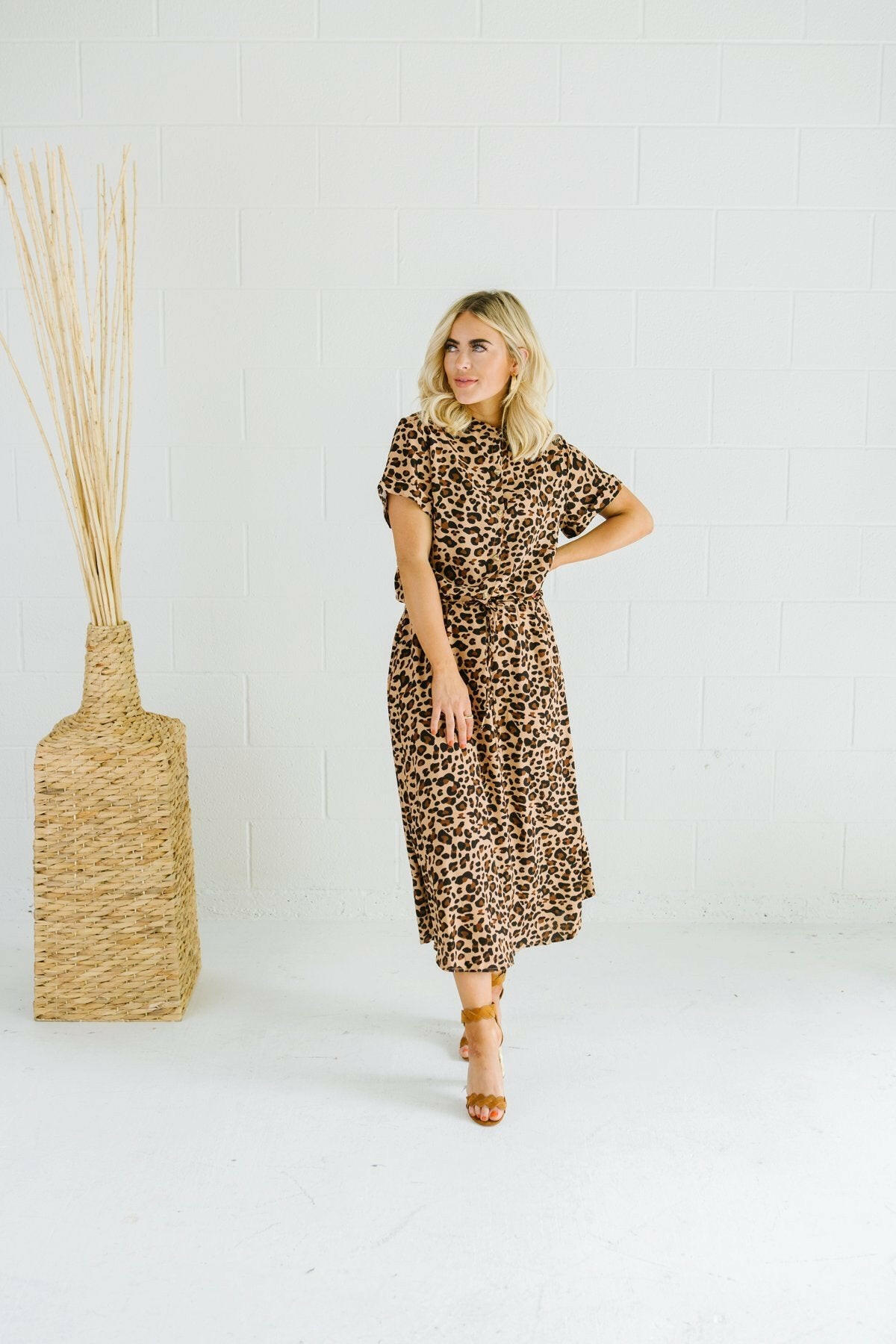 (S-2X, 3 Colors!) Animal Print Summer Dress-Dresses-Krush Kandy, Women's Online Fashion Boutique Located in Phoenix, Arizona (Scottsdale Area)