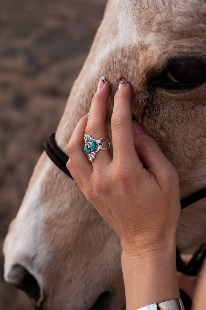 Free As The Wind Triple Stone Ring | PREORDER NOW OPEN!-Rings-Krush Kandy, Women's Online Fashion Boutique Located in Phoenix, Arizona (Scottsdale Area)