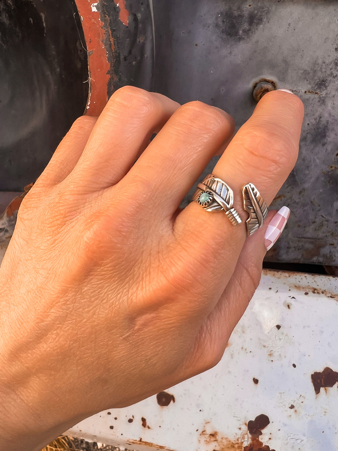 Free Flying Boho Feather Sterling Silver Ring | PRE ORDER NOW OPEN-Rings-Krush Kandy, Women's Online Fashion Boutique Located in Phoenix, Arizona (Scottsdale Area)