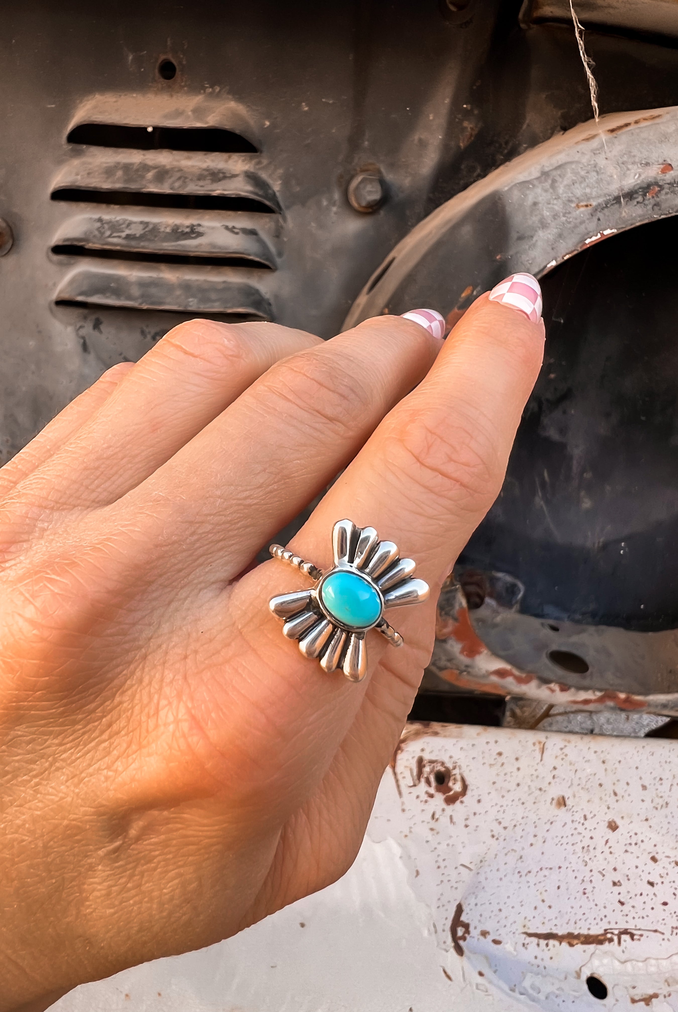 Sun Ring Sterling Silver Ring | PREORDER-Rings-Krush Kandy, Women's Online Fashion Boutique Located in Phoenix, Arizona (Scottsdale Area)
