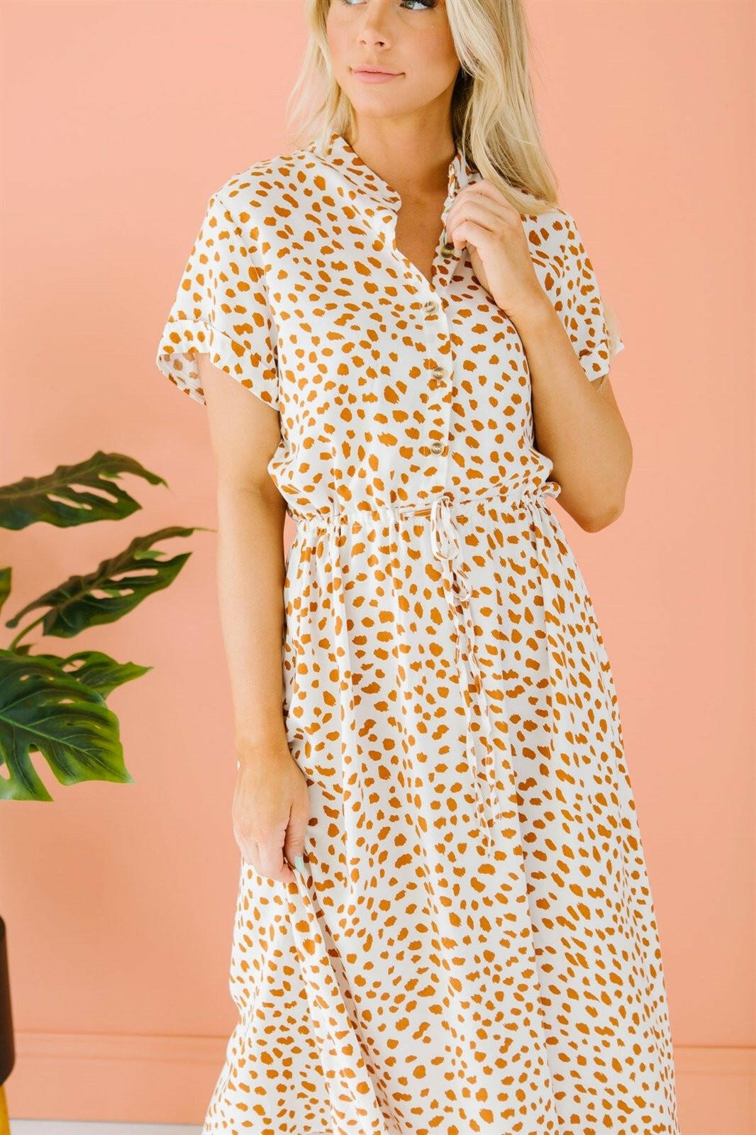 (S-2X, 3 Colors!) Animal Print Summer Dress-Dresses-Krush Kandy, Women's Online Fashion Boutique Located in Phoenix, Arizona (Scottsdale Area)