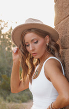 Good Vibes Only Fedora Hat | 7 Colors!-Hats-Krush Kandy, Women's Online Fashion Boutique Located in Phoenix, Arizona (Scottsdale Area)