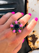 Lynx Star Cluster Ring-Krush Kandy, Women's Online Fashion Boutique Located in Phoenix, Arizona (Scottsdale Area)