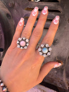 Crystal Krushes Stone Rings-Rings-Krush Kandy, Women's Online Fashion Boutique Located in Phoenix, Arizona (Scottsdale Area)