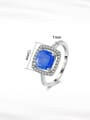 Square Luxury Band Ring-Rings-Krush Kandy, Women's Online Fashion Boutique Located in Phoenix, Arizona (Scottsdale Area)