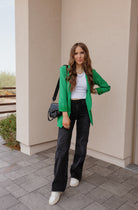 After Hours Long Sleeve Blazer-Blazers-Krush Kandy, Women's Online Fashion Boutique Located in Phoenix, Arizona (Scottsdale Area)