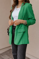 After Hours Long Sleeve Blazer-Blazers-Krush Kandy, Women's Online Fashion Boutique Located in Phoenix, Arizona (Scottsdale Area)