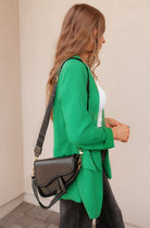 After Hours Long Sleeve Blazer-Blazers-Krush Kandy, Women's Online Fashion Boutique Located in Phoenix, Arizona (Scottsdale Area)