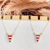 Krush Gold Stripe Stone Necklace-Necklaces-Krush Kandy, Women's Online Fashion Boutique Located in Phoenix, Arizona (Scottsdale Area)