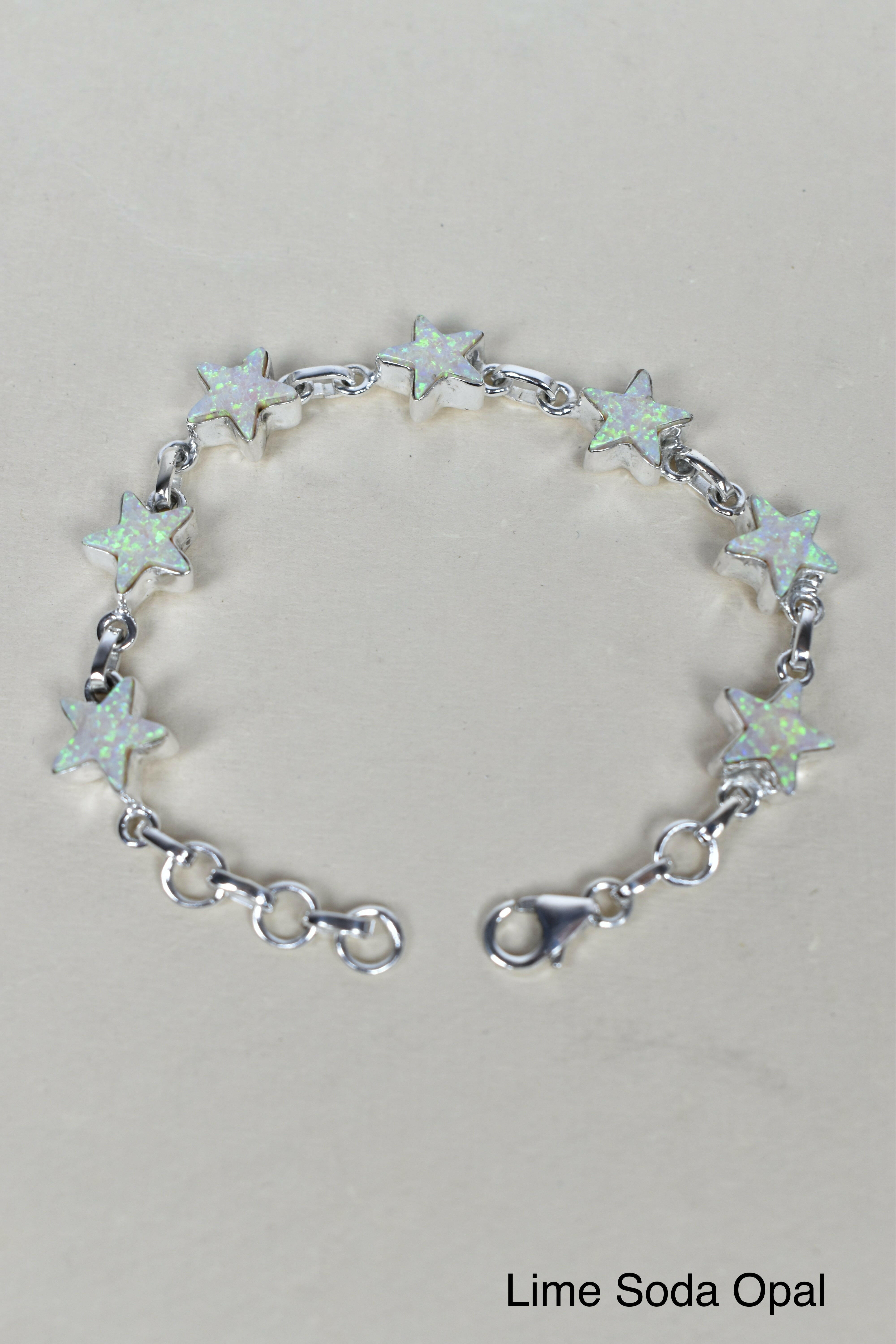 7 Star General Sterling Silver Bracelet-Gemstone Bracelets-Krush Kandy, Women's Online Fashion Boutique Located in Phoenix, Arizona (Scottsdale Area)
