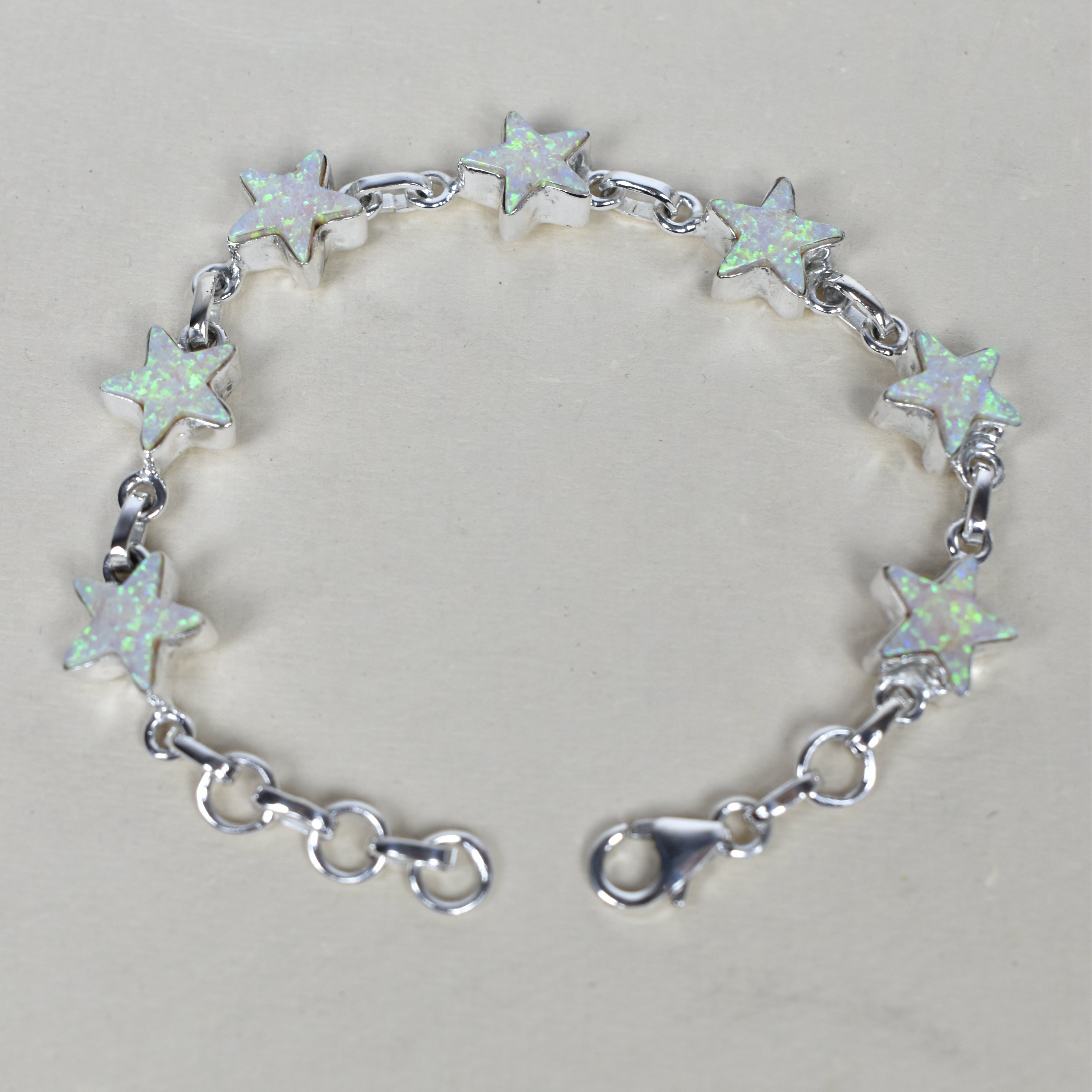 7 Star General Sterling Silver Bracelet-Bracelets-Krush Kandy, Women's Online Fashion Boutique Located in Phoenix, Arizona (Scottsdale Area)