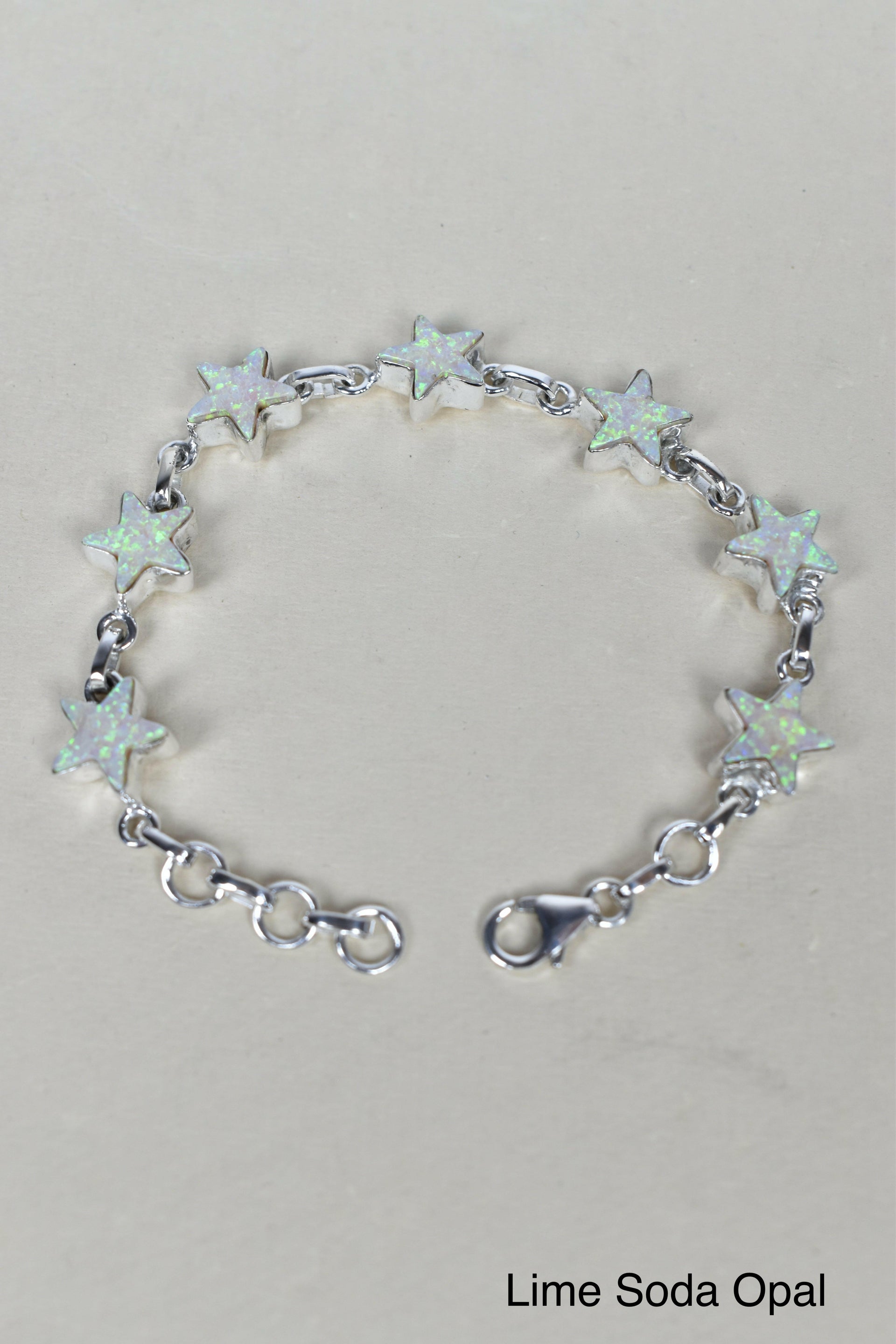 7 Star General Sterling Silver Bracelet-Gemstone Bracelets-Krush Kandy, Women's Online Fashion Boutique Located in Phoenix, Arizona (Scottsdale Area)