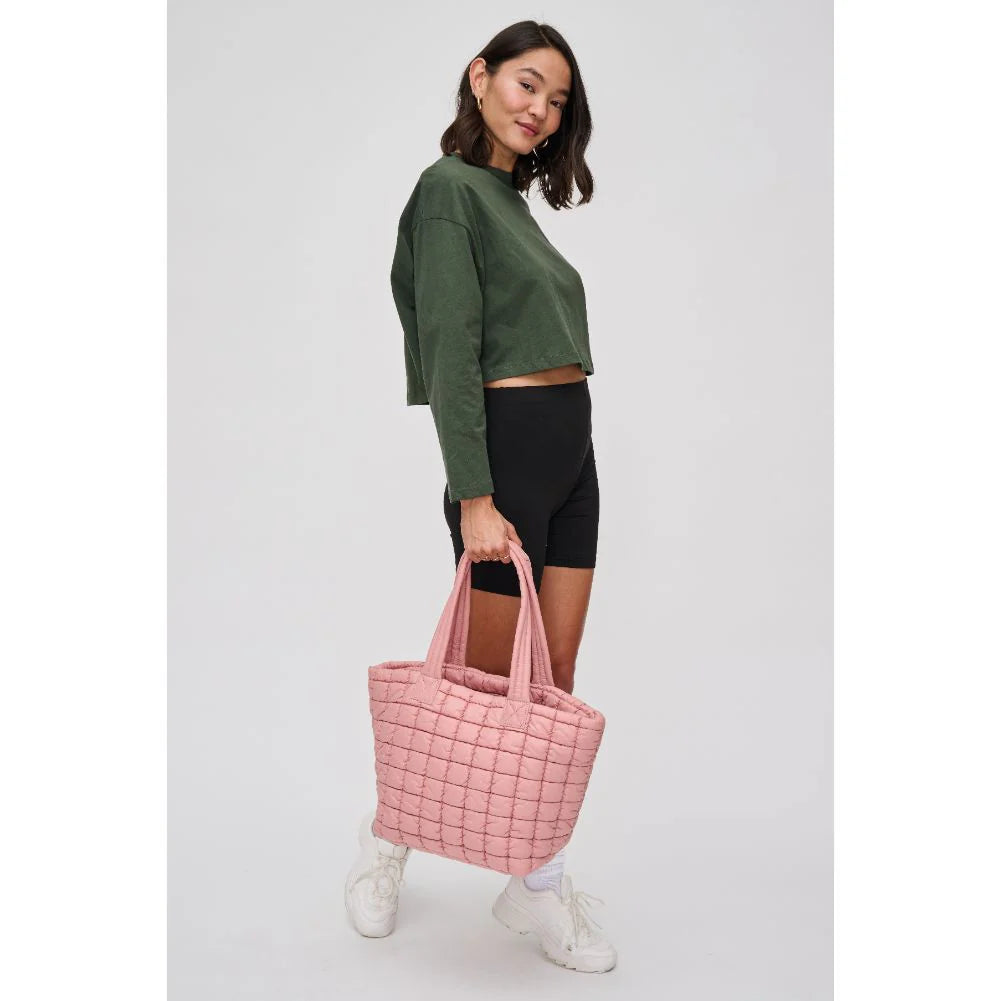 Breakaway Puffer Tote-Purses & Bags-Krush Kandy, Women's Online Fashion Boutique Located in Phoenix, Arizona (Scottsdale Area)