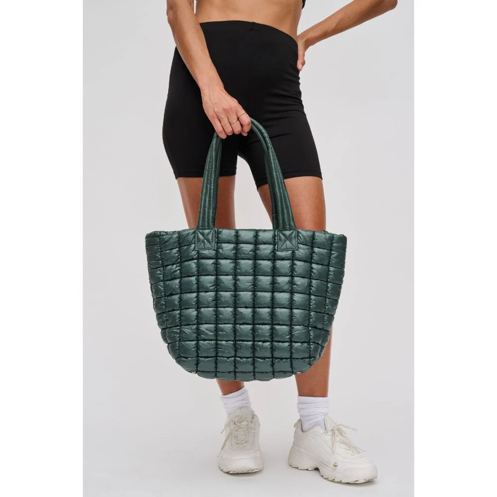 Breakaway Puffer Tote-Purses & Bags-Krush Kandy, Women's Online Fashion Boutique Located in Phoenix, Arizona (Scottsdale Area)