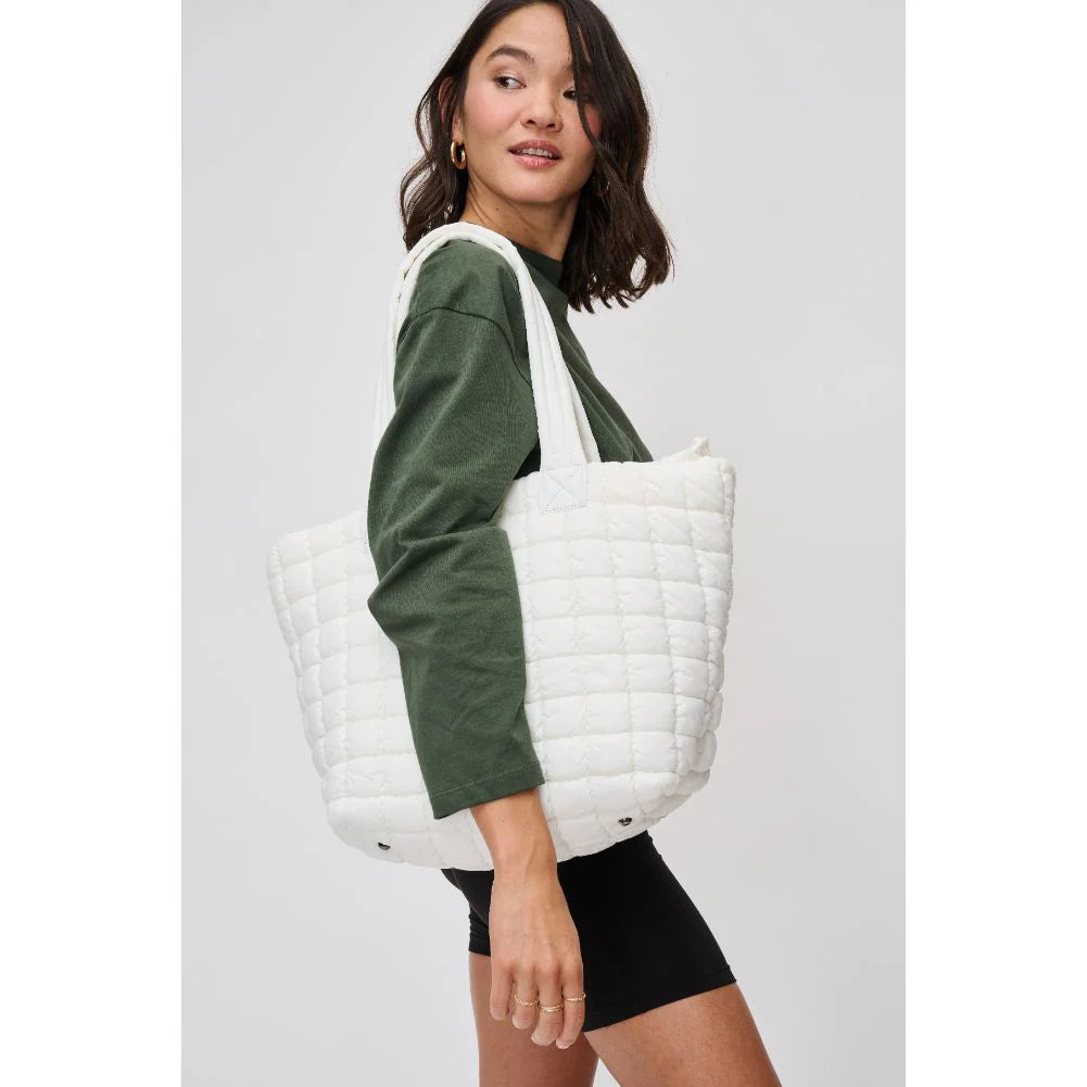 Breakaway Puffer Tote-Purses & Bags-Krush Kandy, Women's Online Fashion Boutique Located in Phoenix, Arizona (Scottsdale Area)