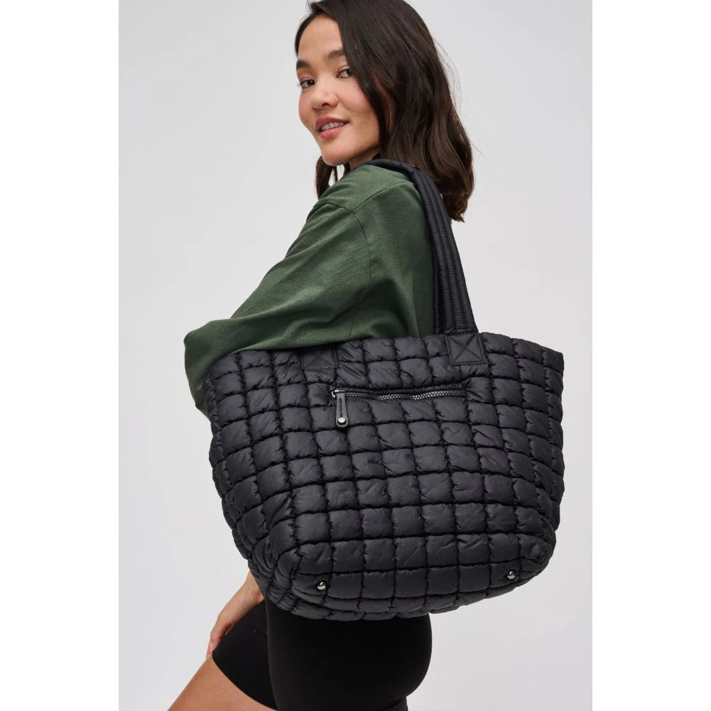 Breakaway Puffer Tote-Purses & Bags-Krush Kandy, Women's Online Fashion Boutique Located in Phoenix, Arizona (Scottsdale Area)