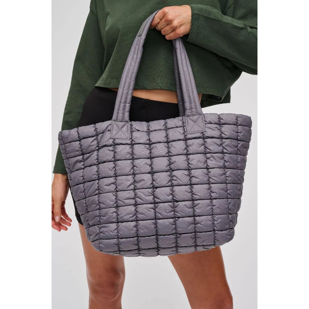 Breakaway Puffer Tote-Purses & Bags-Krush Kandy, Women's Online Fashion Boutique Located in Phoenix, Arizona (Scottsdale Area)