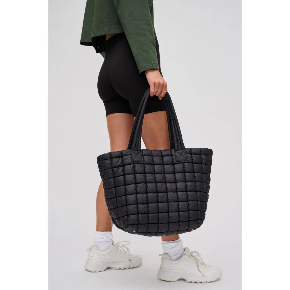 Breakaway Puffer Tote-Purses & Bags-Krush Kandy, Women's Online Fashion Boutique Located in Phoenix, Arizona (Scottsdale Area)