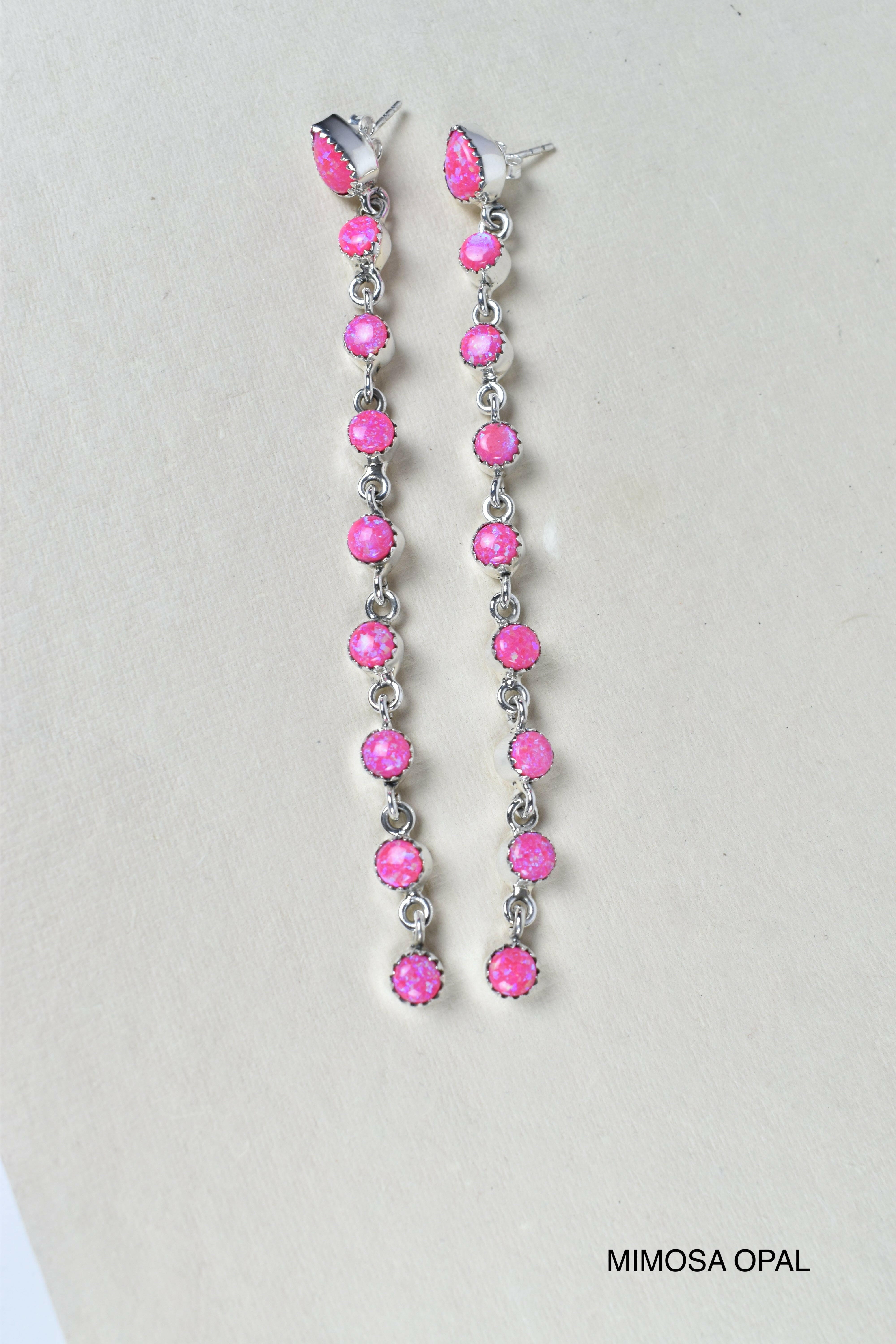 String Em Up Elegant Dangle Earrings MADE TO ORDER-Drop Earrings-Krush Kandy, Women's Online Fashion Boutique Located in Phoenix, Arizona (Scottsdale Area)