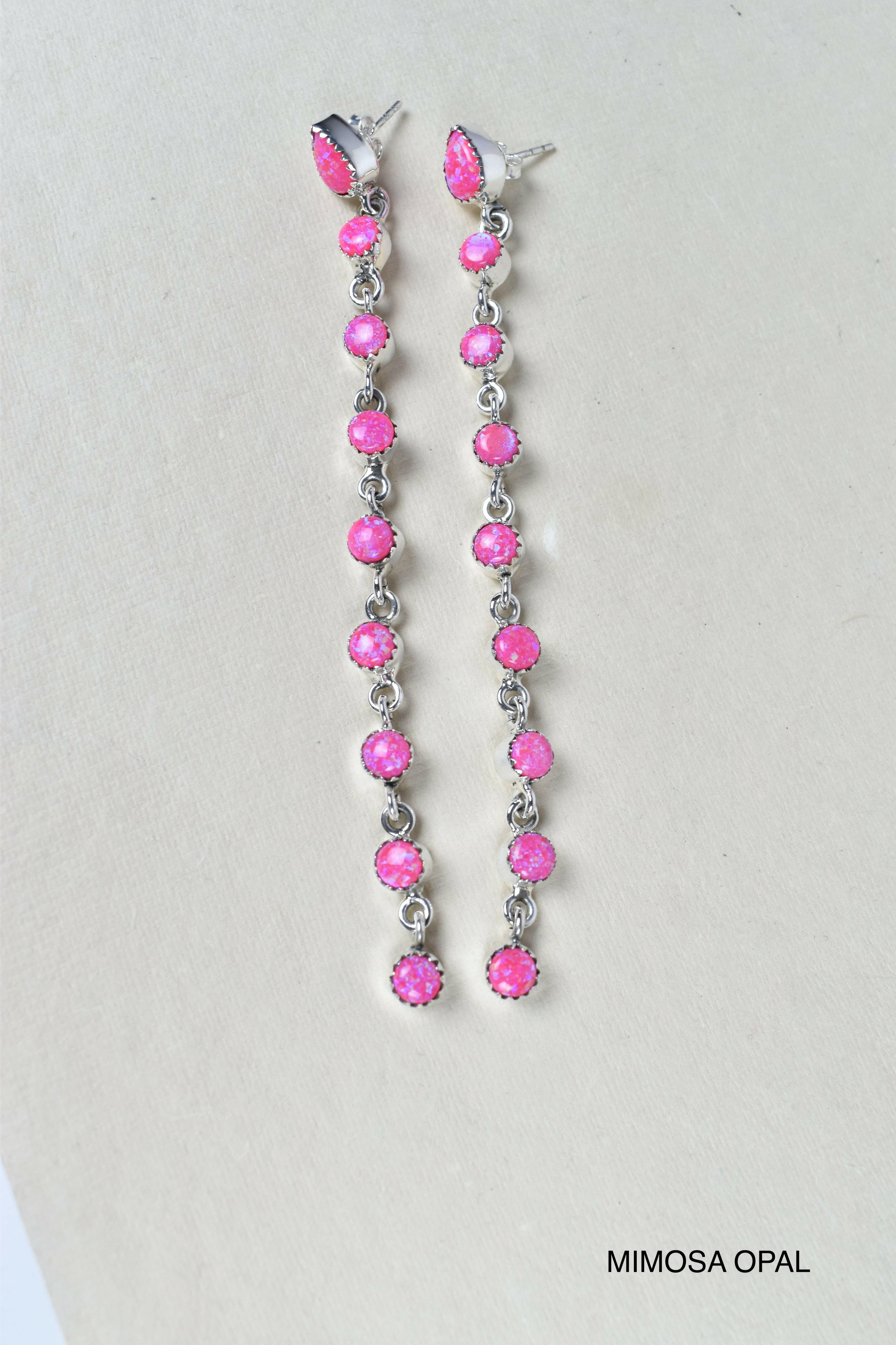 String Em Up Elegant Dangle Earrings MADE TO ORDER-Drop Earrings-Krush Kandy, Women's Online Fashion Boutique Located in Phoenix, Arizona (Scottsdale Area)