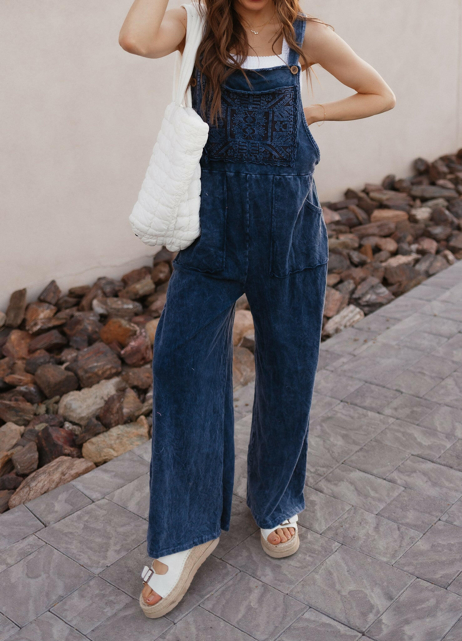 Mineral Wash Patched Pocket Jumpsuit Overall-Jumpsuits & Rompers-Krush Kandy, Women's Online Fashion Boutique Located in Phoenix, Arizona (Scottsdale Area)
