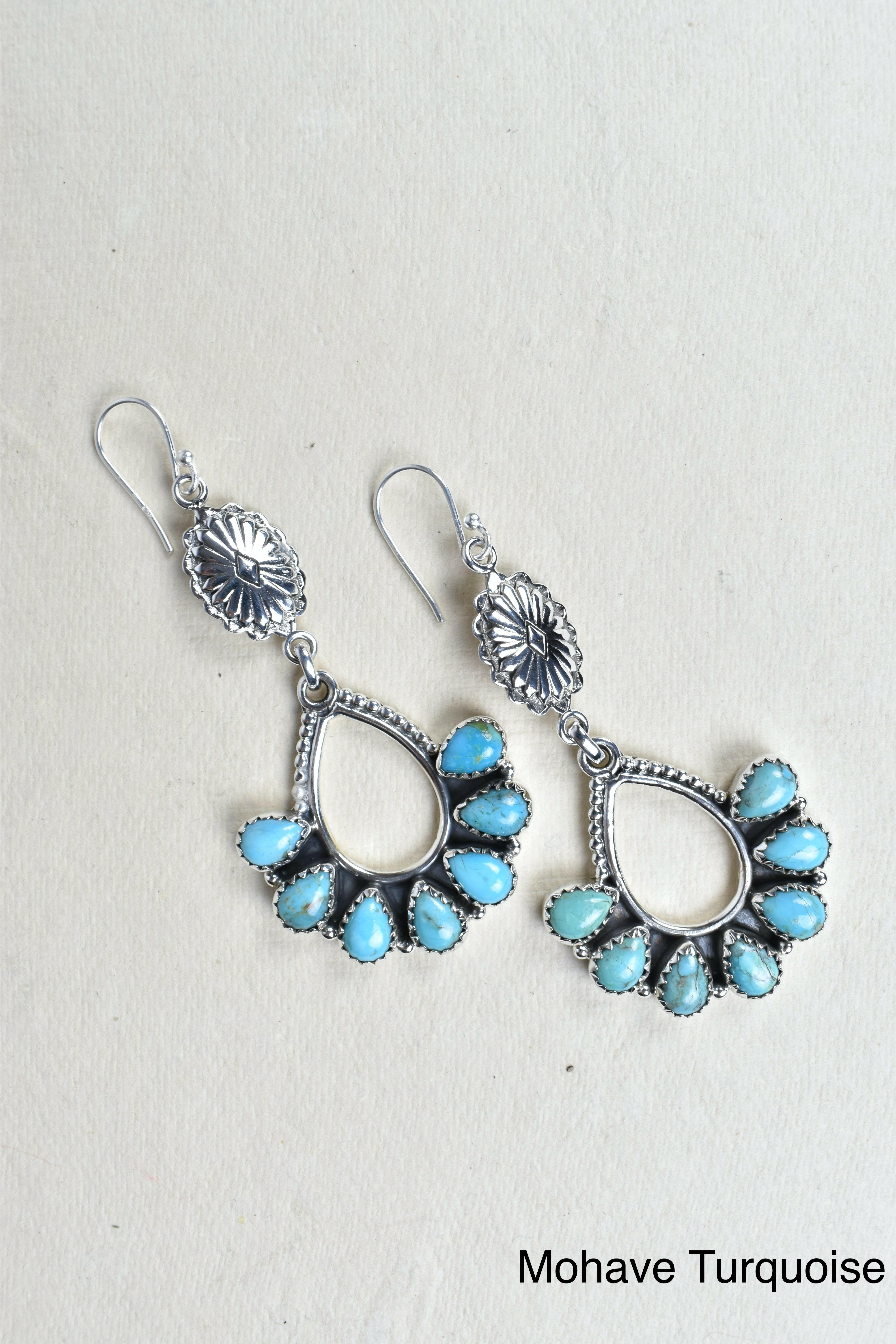 Concho Brielle Earring-Drop Earrings-Krush Kandy, Women's Online Fashion Boutique Located in Phoenix, Arizona (Scottsdale Area)