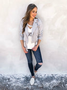 (XS-XL & 5 Colors!) Krush Kandy Exclusive Casual Moto Jacket-Jackets-Krush Kandy, Women's Online Fashion Boutique Located in Phoenix, Arizona (Scottsdale Area)