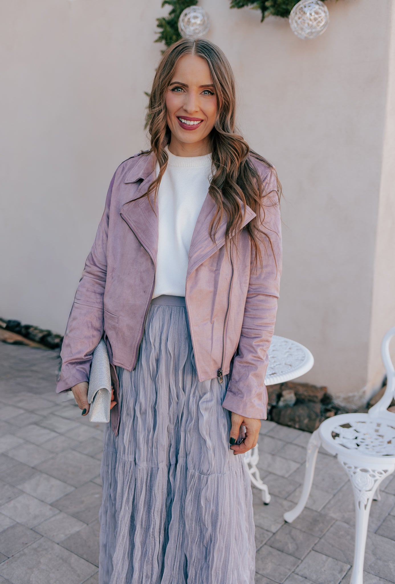 Oversized Faux Suede Biker Jacket-Jacket-Krush Kandy, Women's Online Fashion Boutique Located in Phoenix, Arizona (Scottsdale Area)