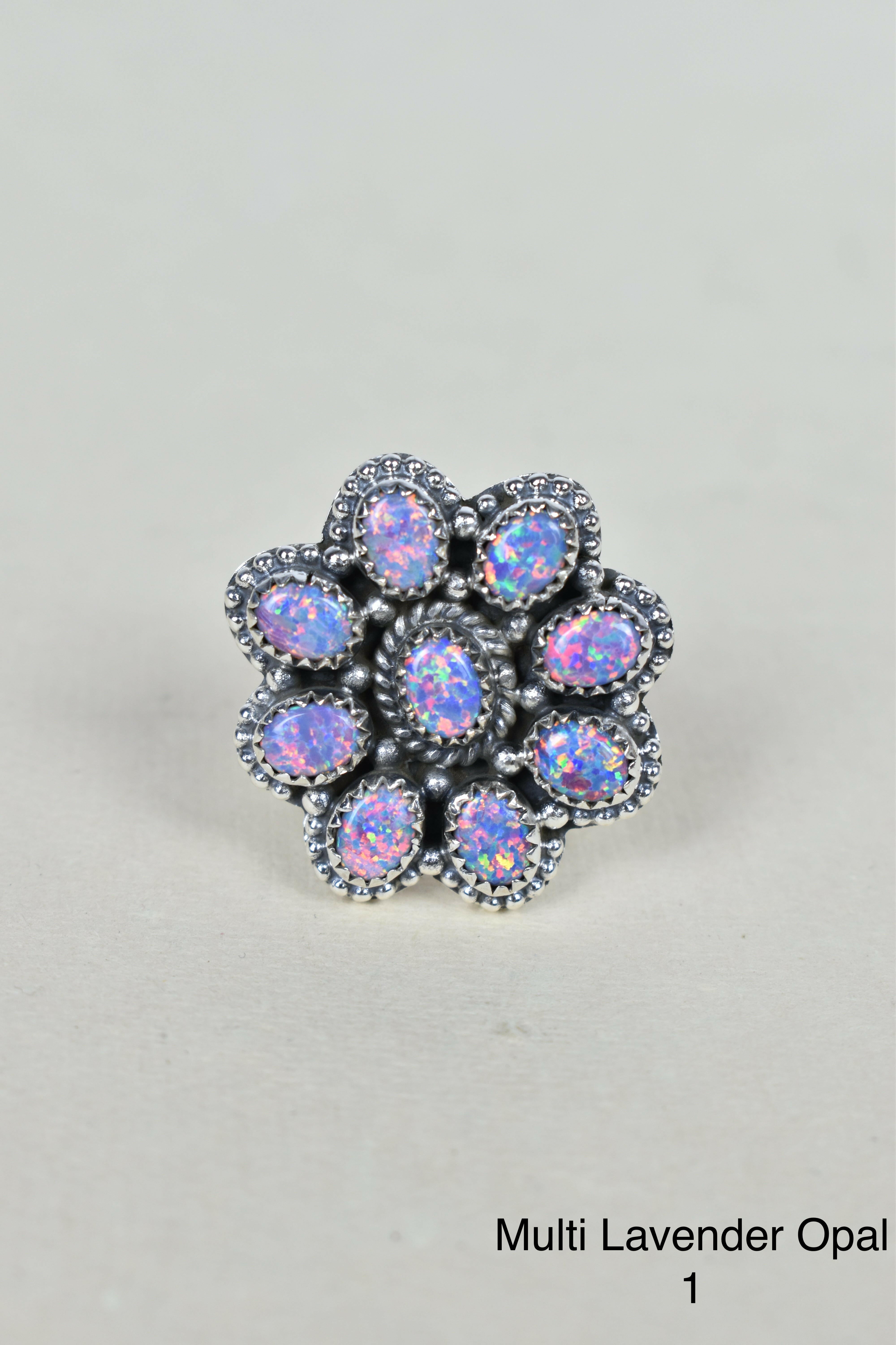 Cat O' Nine Jewels Ring-Cluster Rings-Krush Kandy, Women's Online Fashion Boutique Located in Phoenix, Arizona (Scottsdale Area)