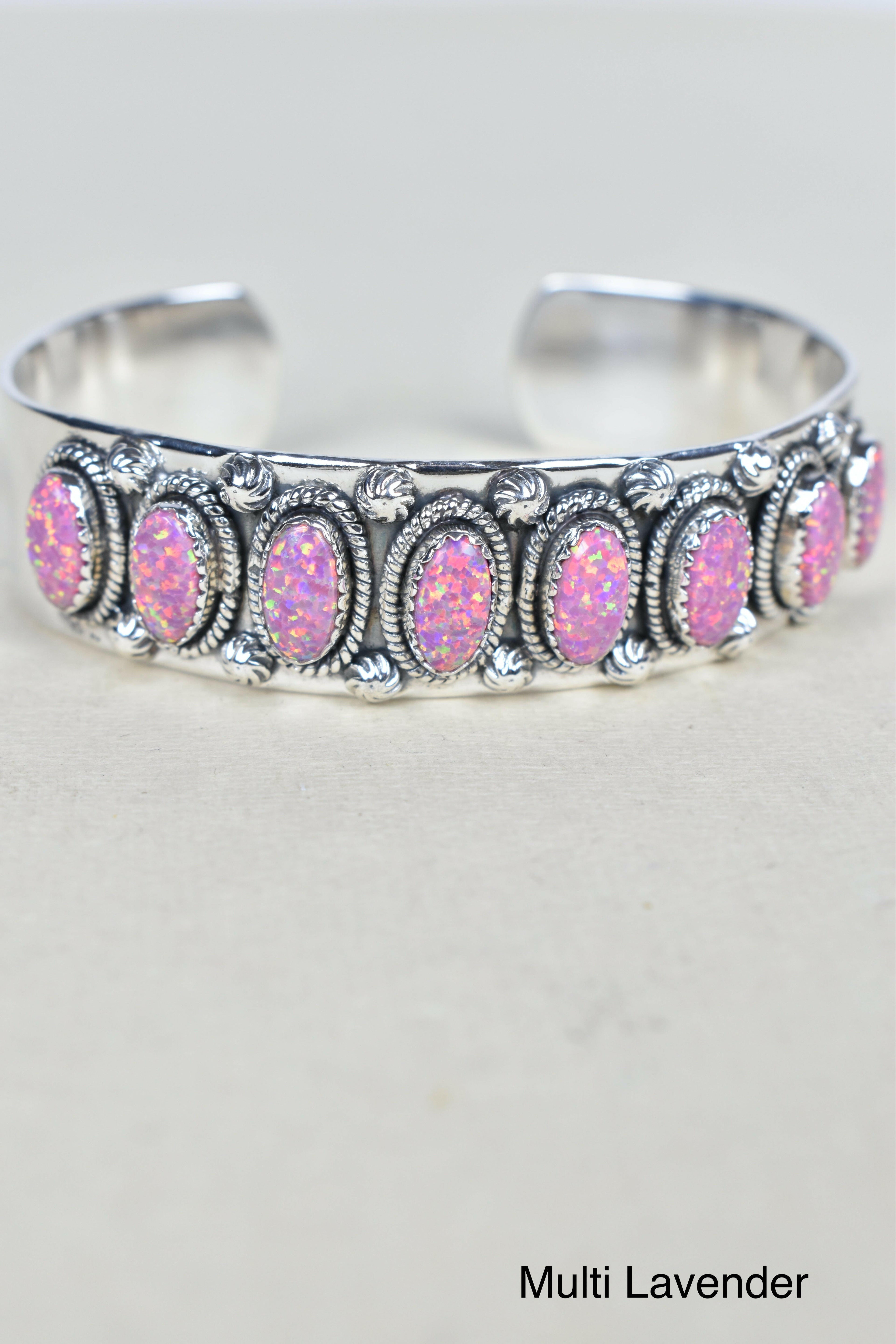 Octet Gem Sterling Silver Cuff-Cuffs-Krush Kandy, Women's Online Fashion Boutique Located in Phoenix, Arizona (Scottsdale Area)