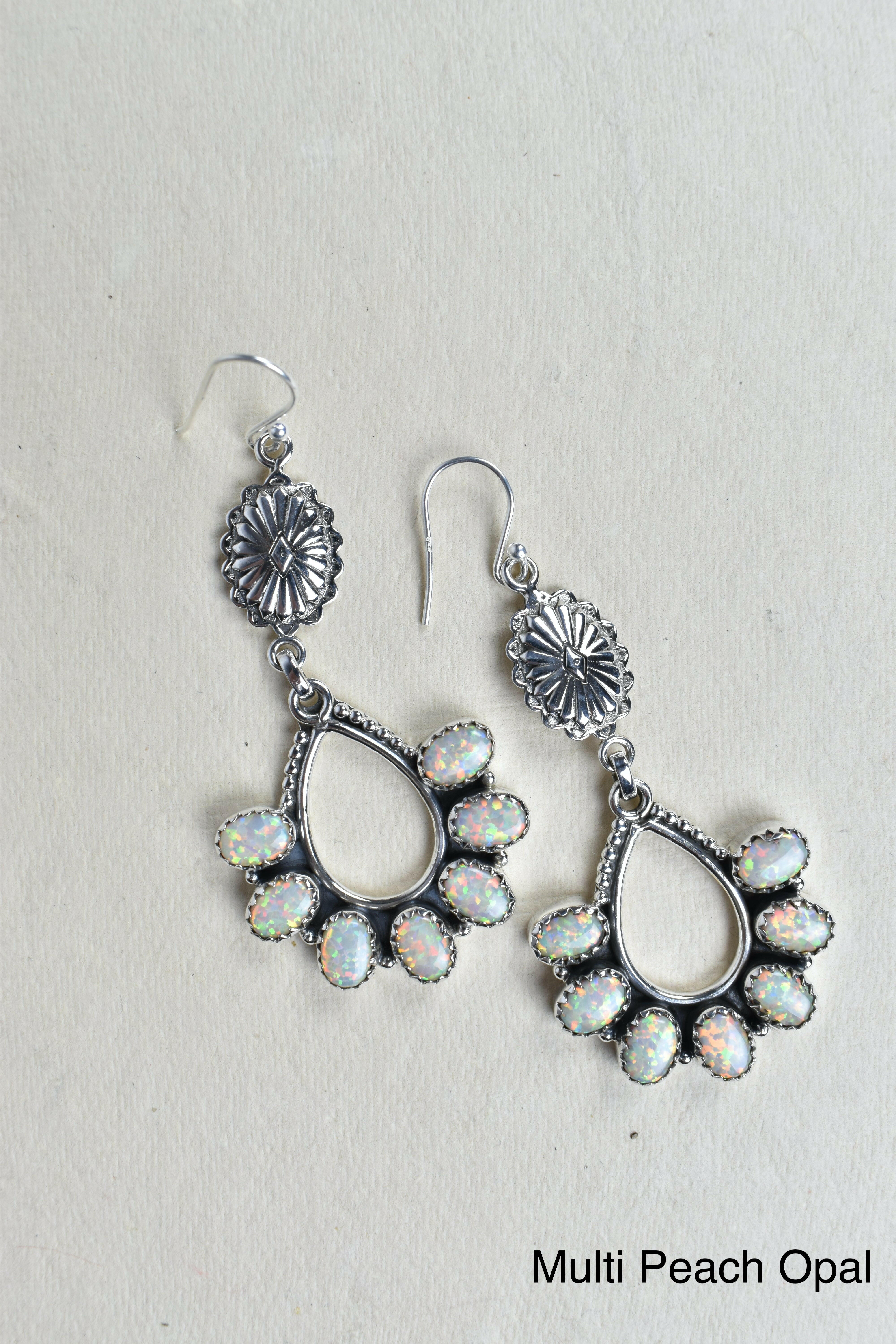 Concho Brielle Earring-Drop Earrings-Krush Kandy, Women's Online Fashion Boutique Located in Phoenix, Arizona (Scottsdale Area)