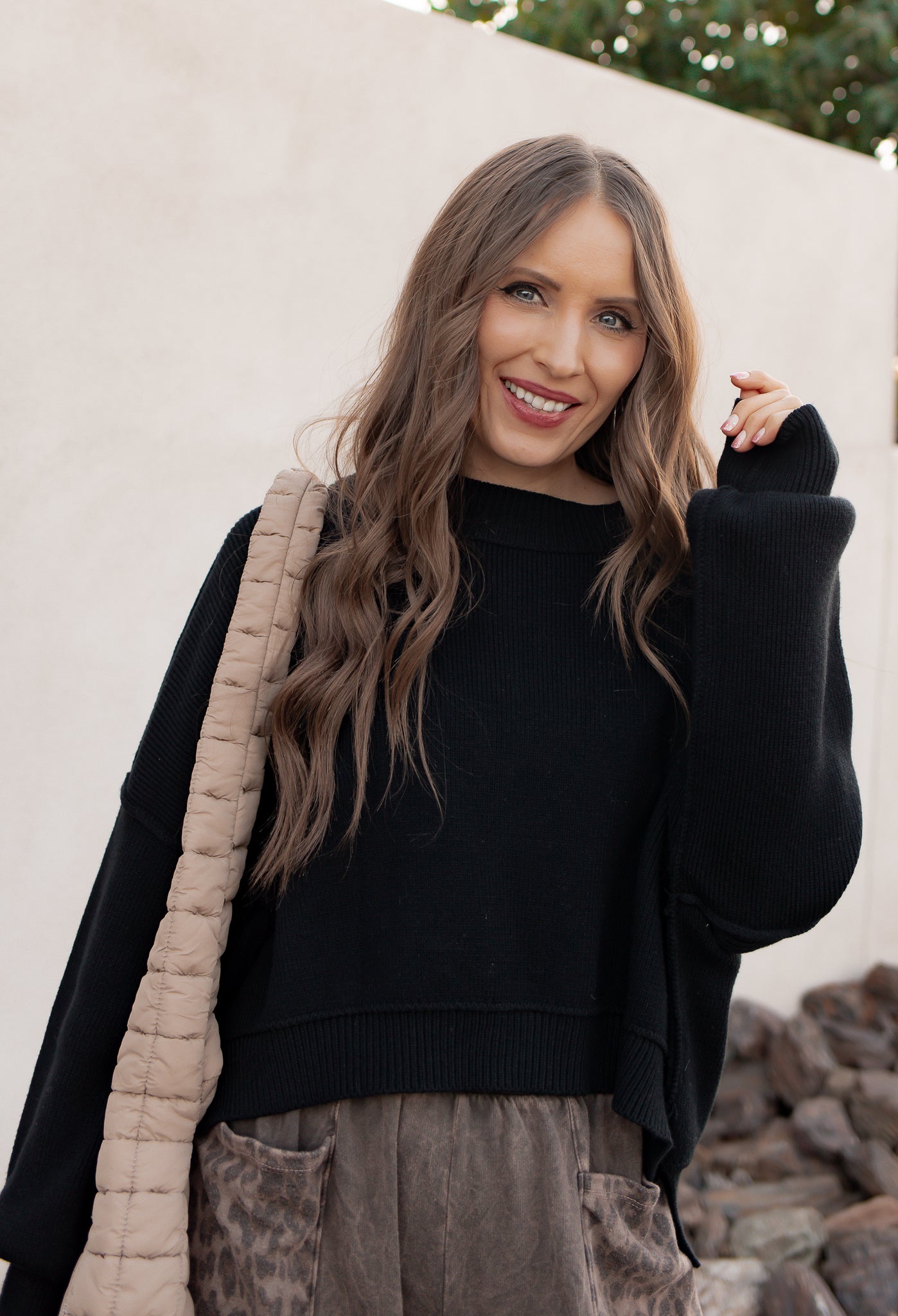 Your Go To Luxe Everyday Sweater | S-XL multiple colors-Sweaters-Krush Kandy, Women's Online Fashion Boutique Located in Phoenix, Arizona (Scottsdale Area)