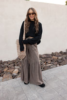 J.HER Mineral Washed Cotton Print Pocket Wide-Leg Flare Pants | S-XL-Pants-Krush Kandy, Women's Online Fashion Boutique Located in Phoenix, Arizona (Scottsdale Area)